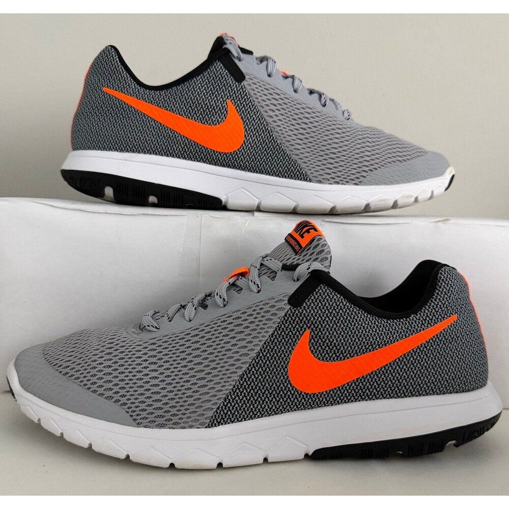 Nike Men’s Flex experience RN 5 Running Shoes Size 10 Gray and Orange